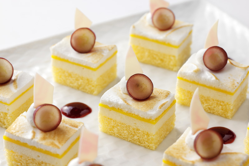 お料理プランⅡ⑧レモンのムースケーキ