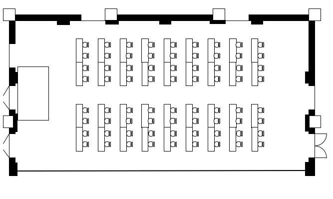 ［全体会議］ノースランドホール1/3（スクール形式）
