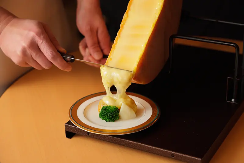 ラクレットチーズと十勝野菜【ライブクッキング】