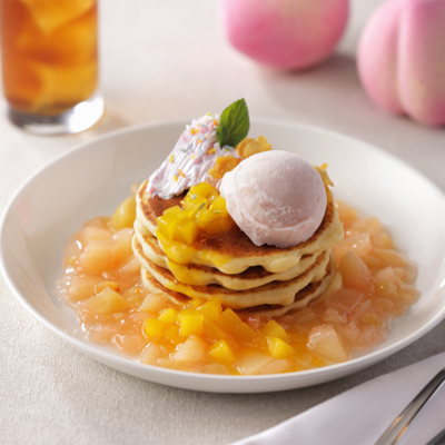 ラウンジ「オーロラ」SWEETS HOUR～焼きたてパンケーキとフレーバーアイス食べ放題～