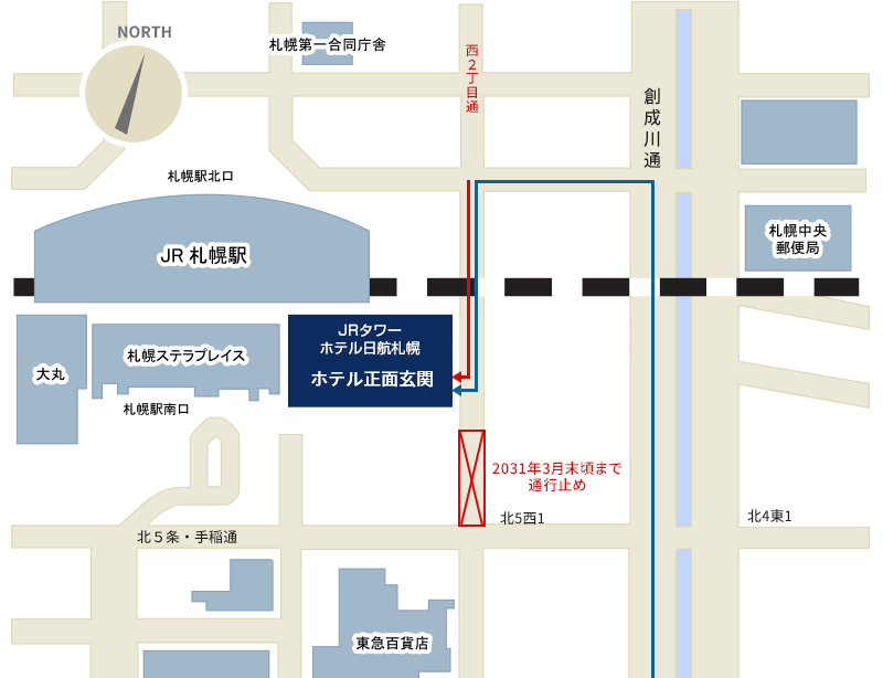 ホテル周辺マップ