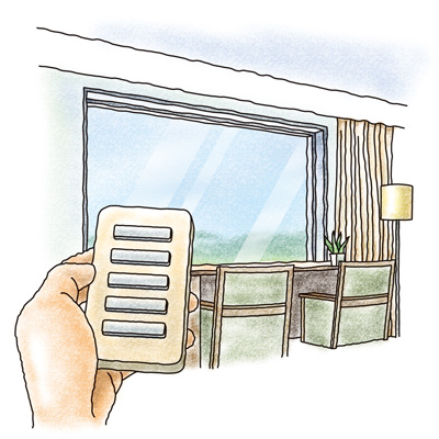 Fully-automatic curtains