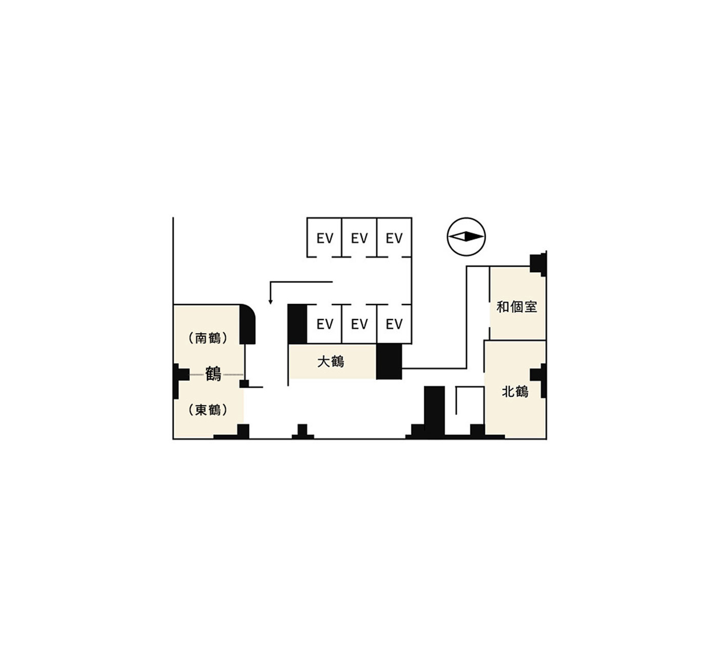 個室のご案内