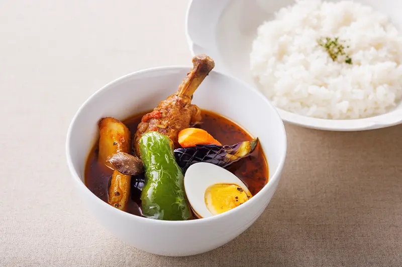 ホテルオリジナルスープカレー