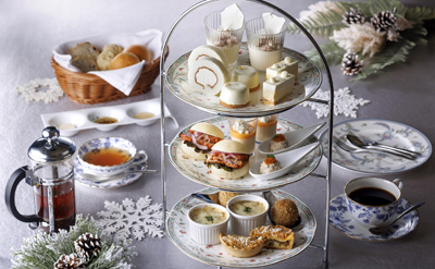 11/1～1/8Snow & Sparkleアフタヌーンティーセット13:00～17:00