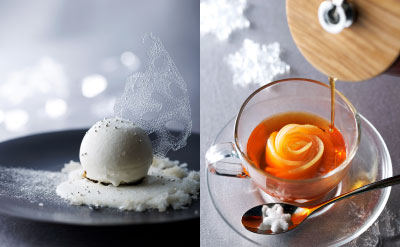 Snow DomeApple Rose Teaスノードームアップル ローズティー