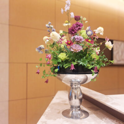 ホテルで出会う土地の恵みと手しごとvol.7ホテルを彩る花人たち～堀田花園と創MAOI～