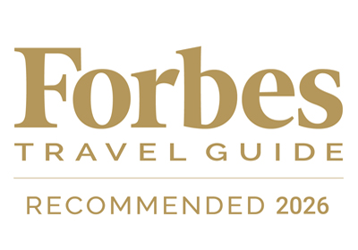 「フォーブス・トラベルガイド2026」<br>Recommended（推奨）ホテルに7年連続認定