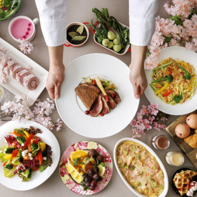 3/1～4/30 レストランフェア桜舞う春の物語CHERRY BLOSSOMS BLOOM